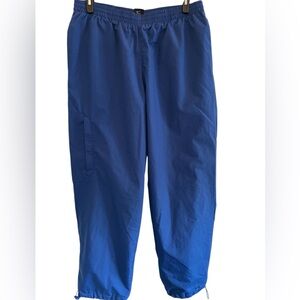 Vtg Nike Mens Lined Windbreaker Blue Pants Size XL